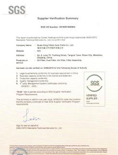 Van de de Vezelauto van de 1132401320 Filtersaf25372 Polyester van de Vrachtwagenbrandstof de Filter van de de Opnamelucht 5